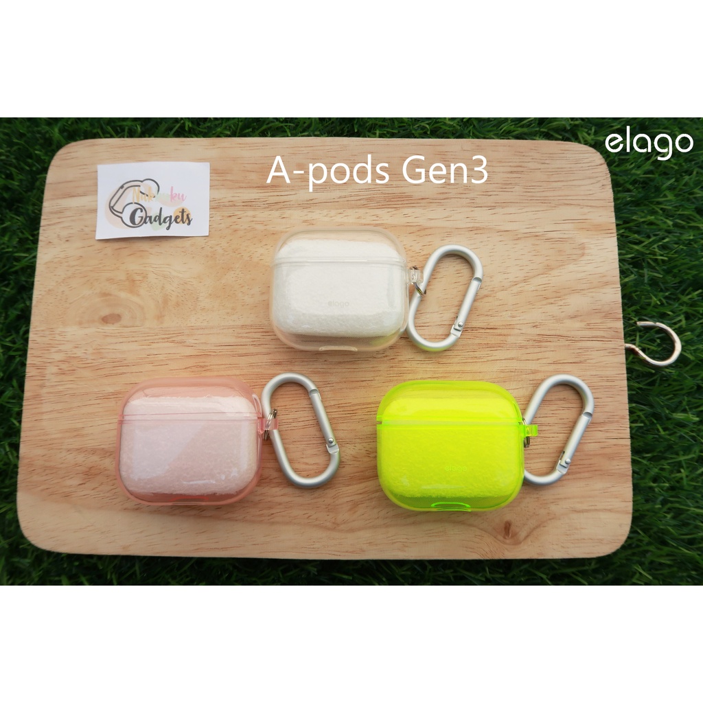 <พร้อมส่ง> Elago AirPod Gen3 Clear Case Transparent ใช้ได้กับ แอร์พอร์ท Gen3
