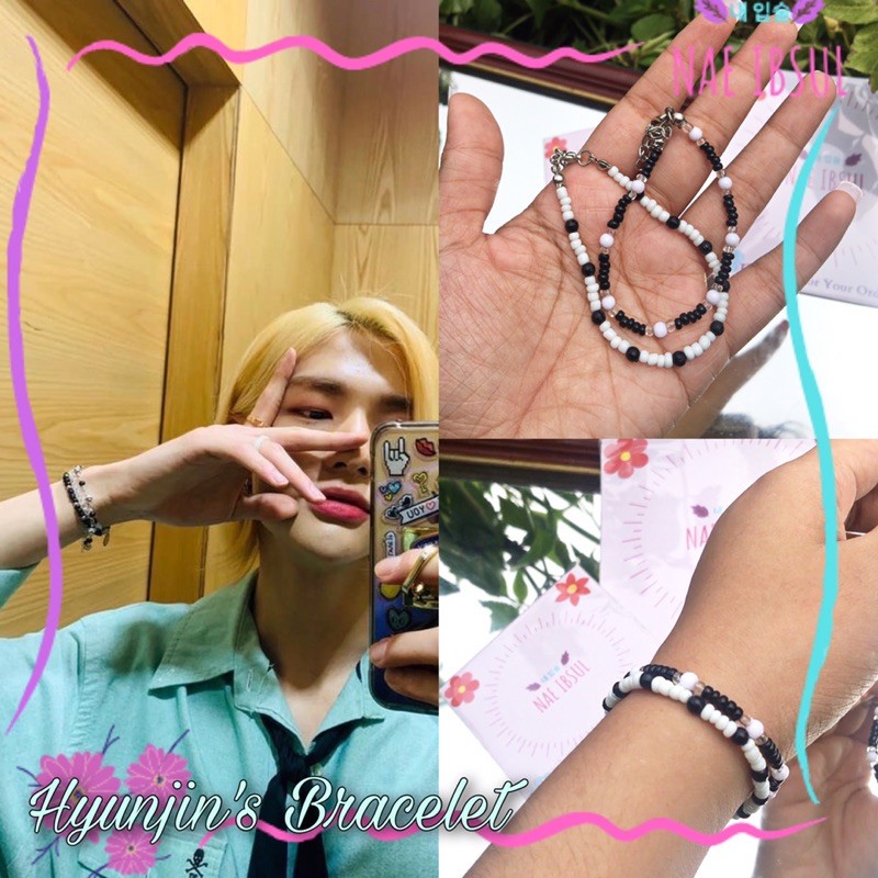 สร้อยข้อมือ Hyunjin 's (hyunjin Bracelet) สําหรับผู้หญิง