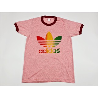 เสื้อยืด adidas แขนจ้ำ ไซส์ S ผ้าบาง 50/50