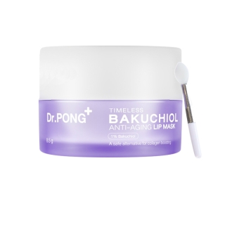 Dr.PONG Timeless Bakuchiol anti-aging lip mask ลิป มาสก์ ชะลอริมฝีปากเหี่ยวย่น ผิวกระชับ ปากอวบอิ่ม