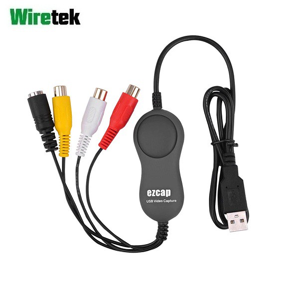 USB2.0 Audio Video จับภาพง่ายสําหรับพีซีและ MAC Ezcap159