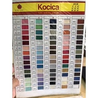 KOCICA ซิปซ่อน ขนาด 9 นิ้ว (สามารถเลือกสีได้ในชาร์ทสี รูปถัดไป)