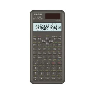 Casio Calculator เครื่องคิดเลข คาสิโอ รุ่น FX-991MS-2 สำหรับนักเรียน นักศึกษา สมการ 3 ตัวแปร 10+2 หลัก สีดำ
