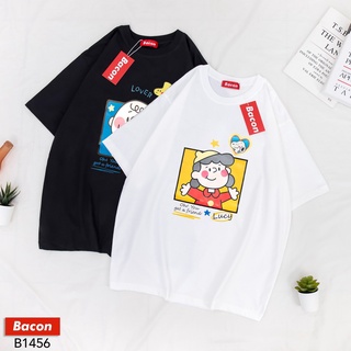 เสื้อยืด ลาย Charlie Brown และ Lucy เสื้อคู่ โปโล โอเวอร์ไซส์