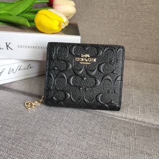 COACH C7353 SNAP WALLET IN SIGNATURE LEATHER