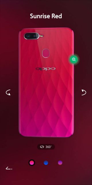OPPO F9  สมาร์ทโฟน OPPO F9 จอแสดงผลกว้าง 6.3 นิ้ว สีชมพู