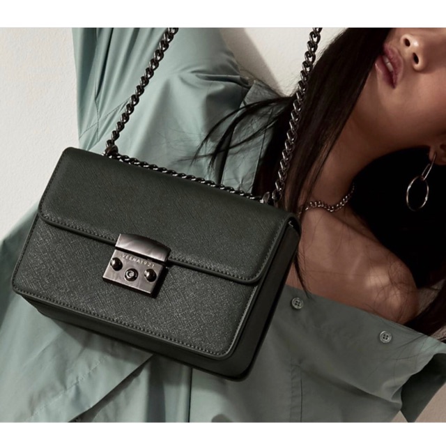 กระเป๋า แบรนด์ Veena1921 BELLA M สีดำ