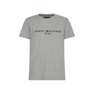 TOMMY HILFIGER เสื้อยืดชาย รุ่น MW0MW16171 สีเทา