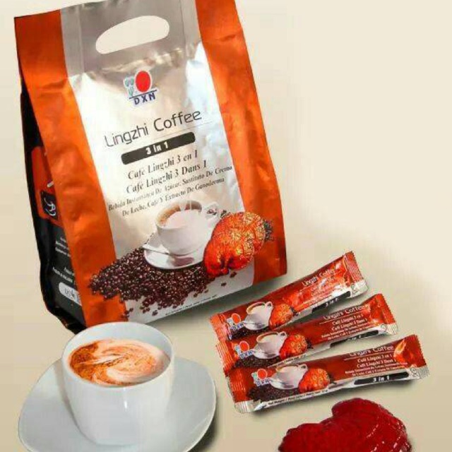 กาแฟเห็ดหลินจือ3in1   DXN Lingzhi Coffee 3 in 1