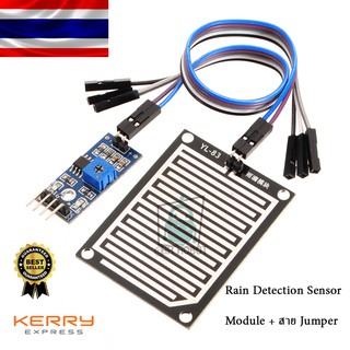 Rain Detection Sensor Module + สาย Jumper