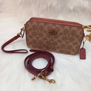 COACH KIRA CROSSBODY IN SIGNATURE CANVASS