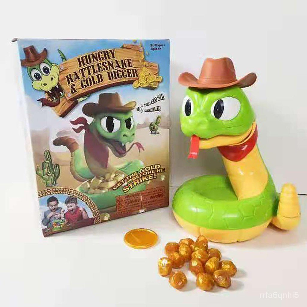 TikTok Electric Tricky and Scary Rattlesnake Toys Tricky Toy Horror ...