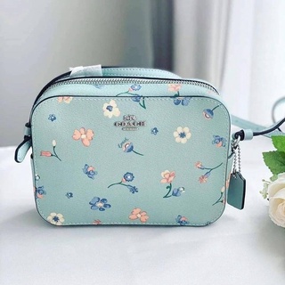 COACH MINI CAMERA BAG WITH MYSTICAL FLORAL PRINT