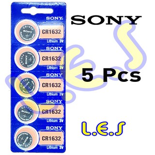 ถ่านกระดุม Sony CR1632 Watch Battery Button Coin Cell (ลดล้างสต๊อก)