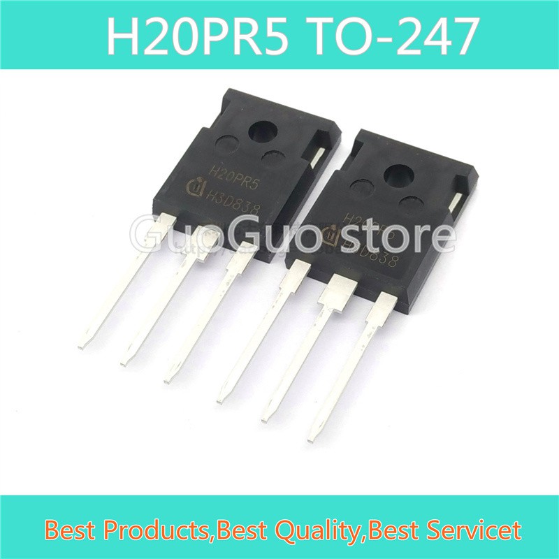 2pcs H20PR5 TO-247 IHW20N135R5 TO247 20A/1350V High Power IGBT ทรานซิสเตอร์สําหรับเตาแม่เหล็กไฟฟ้าให