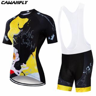 Cycling Jersey โรงงานโดยตรง CAWANFLY Quick Dry Women Cycling Jersey Cycling Clothing/Clothing Large Size