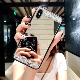 เคส-Vivo Y30 5G Y21 Y33S V21 Y72 Y15S Y31 V20 pro Y12S Y20 Y30 Y50 V17 V19 S1 Pro Y11 Y12 Y15 V11i V9 Y91C Y93 Y95 Y1S V15 V17Pro Diamond Mirror |HY