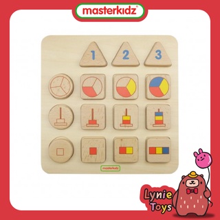 Masterkidz ของเล่นเสริมทักษะ บอร์ดการเรียนรู้และคำนวณ Number Representations Learning Board