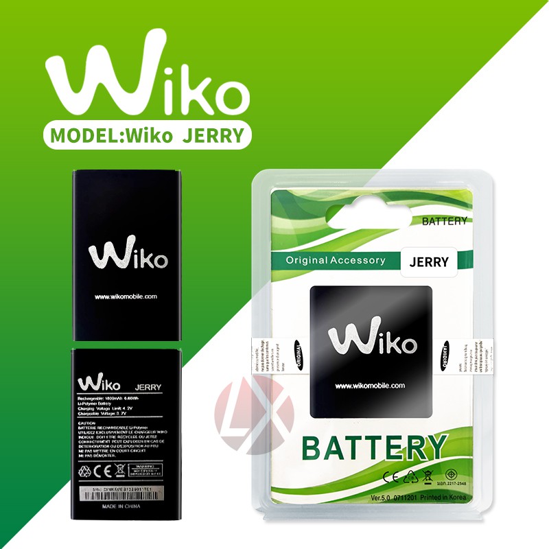 แบตเตอรี่ Battery Wiko Jerry / Sunny2 Plus/ lenny / lenny2 / lenny3 (มีรับประกัน 3 เดือน)