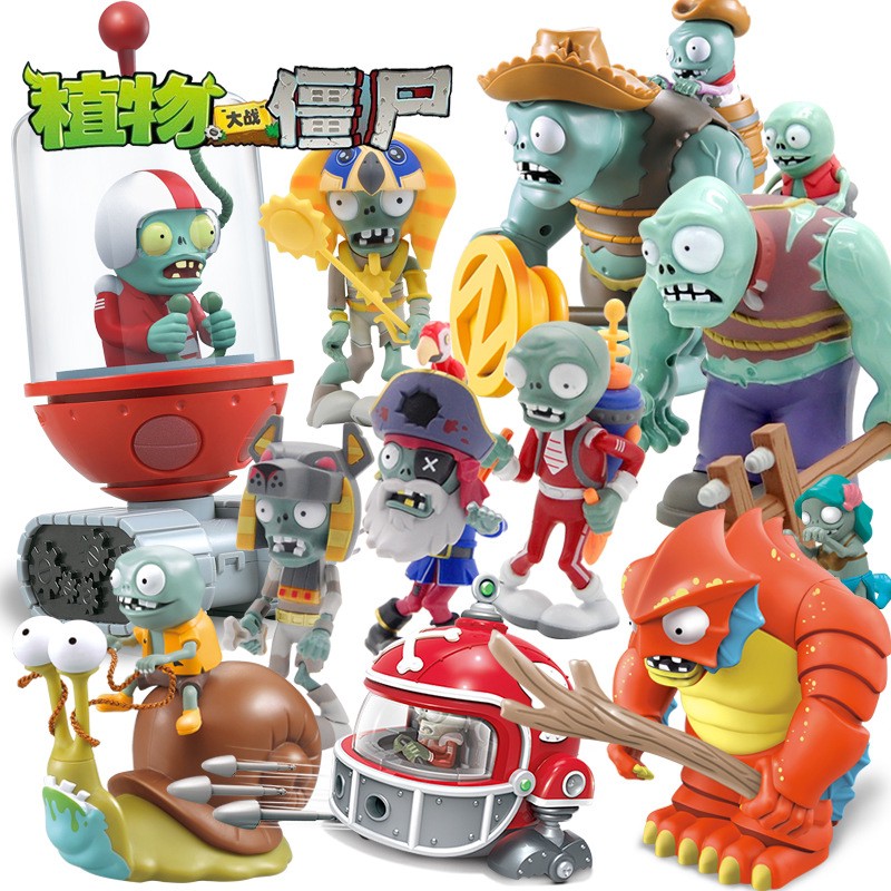 พร้อมส่ง Plants vs. Zombies แท้ พืชปะทะซอมบี้ องเล่นครบเซ็ต เด็กผู้ชาย นักกีฬาถั่ว ซอมบี้ของเล่นเดี่ยว