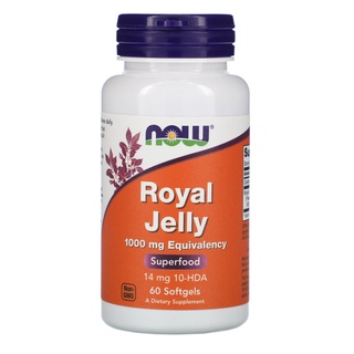 Now Foods, Royal Jelly, 60 Softgels