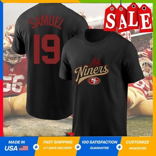 [S-5XL]ใหม่ ฮอต !! Deebo Samuel #19, เสื้อยืด San Francisco 49Ers Mvp สําหรับผู้ชาย และผู้หญิง