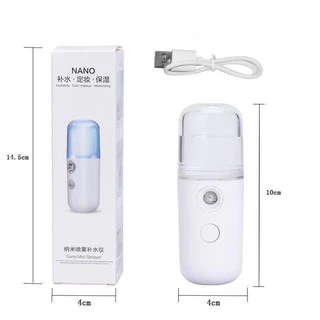 พร้อมส่ง เครื่องพ่นไอน้ำนาโน แบบพกพา พ่นหน้า เครื่องพ่นสเปรย์ความชื้น Nanometer spray