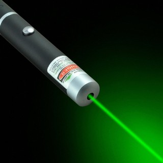 ﻿Garberiel ปากกาเลเซอร์  Green Laser Pointer (Black/Silver) รุ่น : 96286