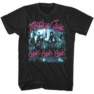 เสื้อยืด พิมพ์ลาย Motley Crue