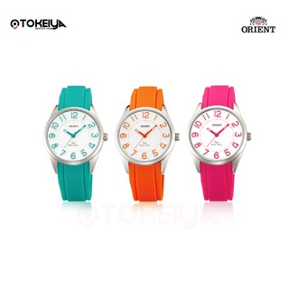 ORIENT นาฬิกาข้อมือผู้หญิง รุ่น FQC0R007W0 สินค้าใหม่ ของแท้