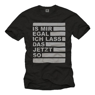 [S-5XL]เสื้อยืดแขนสั้น พิมพ์ลายตลก German Saying I DonT Care สําหรับผู้ชาย