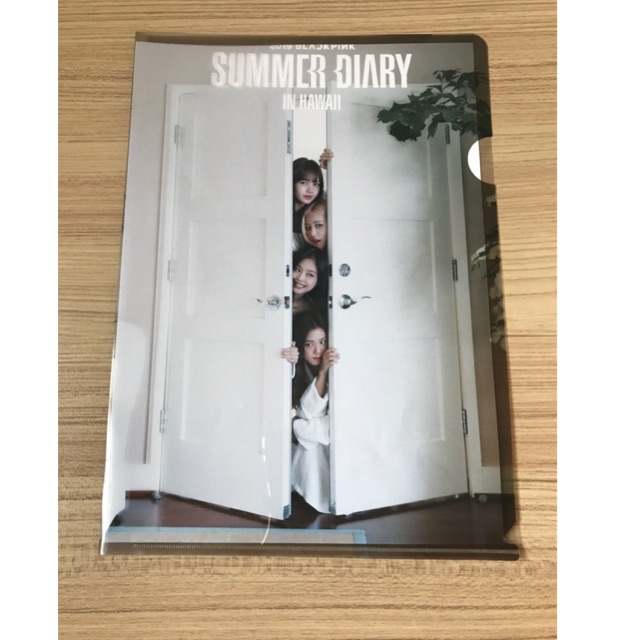 🔥Sale พร้อมส่ง แฟ้มจาก 2019 Blackpink Summer Diary in Hawaii