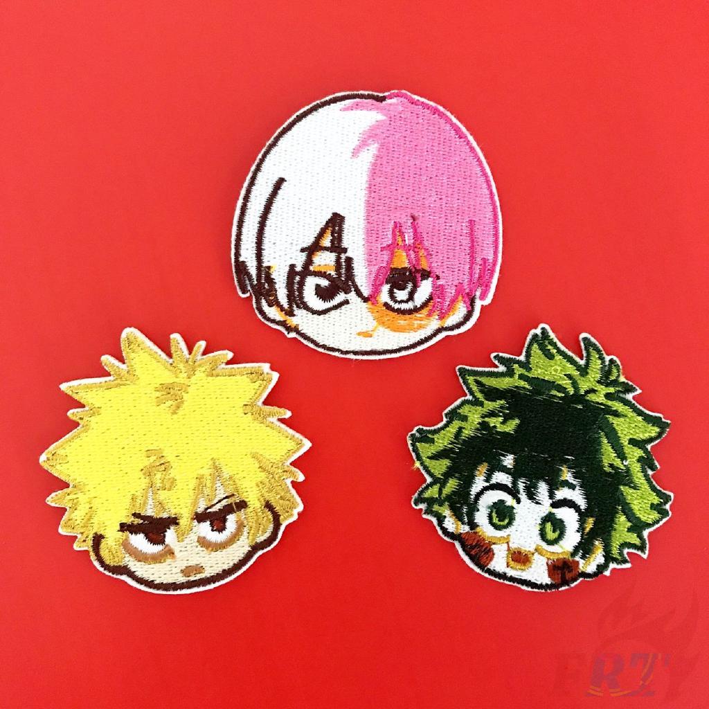 แผ่นแพทช์ my hero academia diy สําหรับเย็บปักตกแต่งเสื้อผ้า 1 ชิ้น