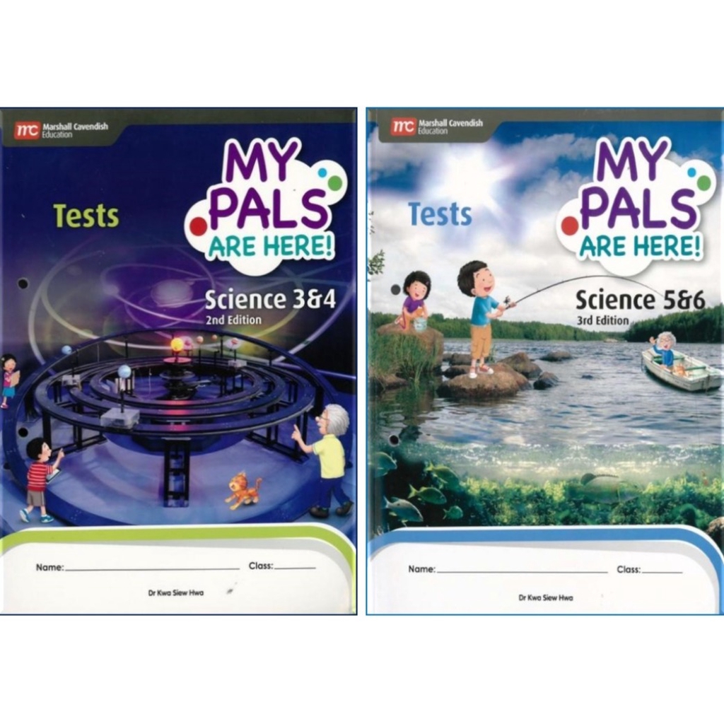 My Pals Are Here Science Tests Primary 34 And 56 (แนวข้อสอบวิทยาศาสตร์ ...