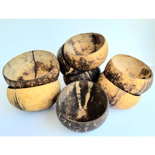 กะลามะพร้าว Coconut Shell ได้จากผลของมะพร้าว สีสวยงามตามธรรมชาติ เหมาะสำหรับเป็นเครื่องตวง/ประดับตกแต่ง