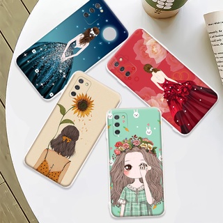 เคสโทรศัพท์ ซิลิโคน TPU เจลลี่ แบบนิ่ม สวยงาม สําหรับ Samsung A02s