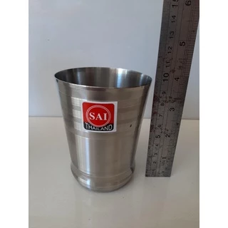 แก้วน้ำสแตนเลส รุ่นไม่มีหูจับ มีขนาด 10,14cm