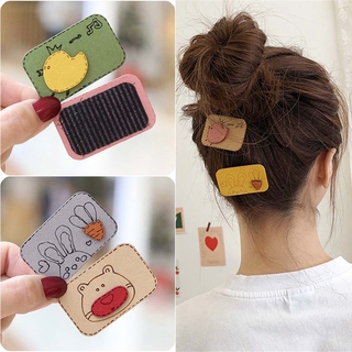 Cartoon Hair Stickers for Women Girl Broken Hair Sticker Hair Accessories