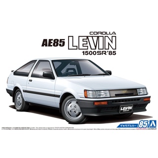 Aoshima 1/24 Toyota Corolla AE85 Levin 1500SR 1985