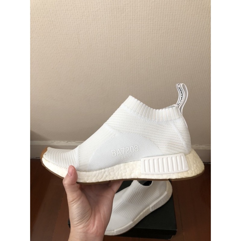 Nmd cs1 white shop gum