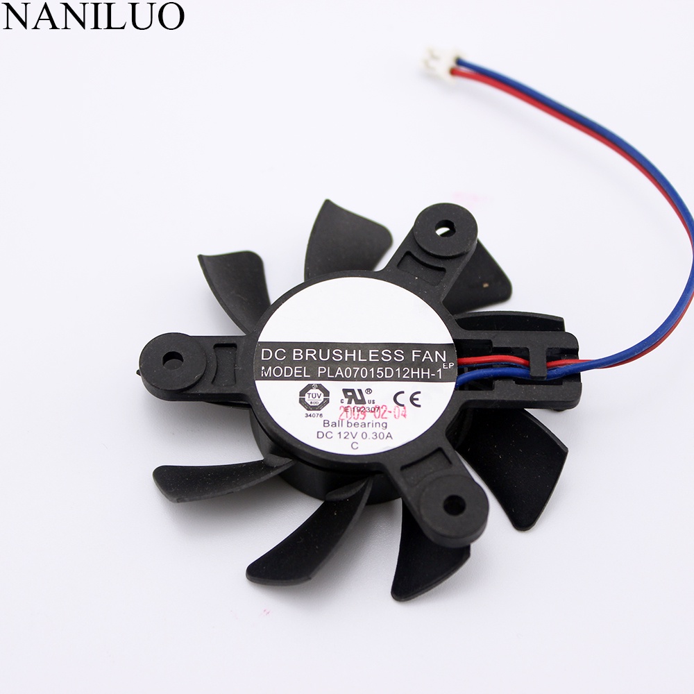 สําหรับ Gainward 9800GT 9600GT HD3850 HD3870 HD4850 9800GT การ์ด fanNew PLA07015D12HH-1 กราฟิกการ์ดพ