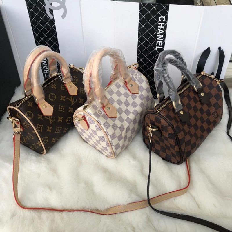 Lv Speedy Mini HL VIP Import sling bag / กระเป๋าสะพาย Tote