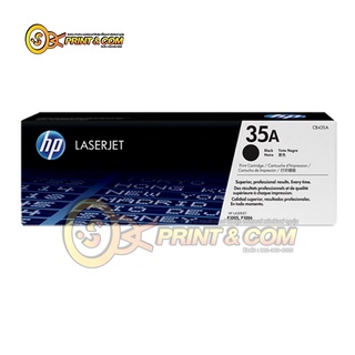 HP 35A Black Original LaserJet Toner Cartridge แท้