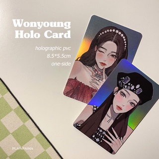 Wonyoung Holocard และโฟโต้การ์ด