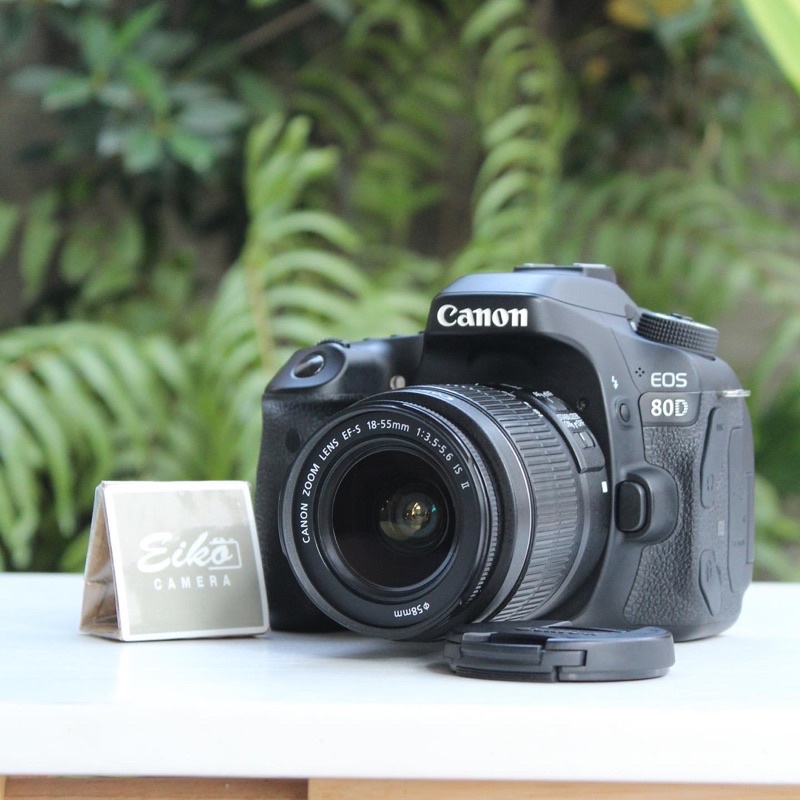 canon 80D ชัตเตอร์น้อยมาก เลนส์ไร้รา ไร้ฝ้า ยางไม่มีขาดหลุดบวม สวย กล้องมือสอง กล้องมือสองพร้อมเลนส์