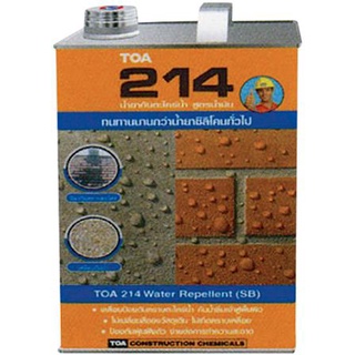 FREE HOME น้ำยาเคลือบด้านสูตรน้ำมัน TOA 214 1 แกลลอน น้ำยาเคลือบหิน เคลือบหิน