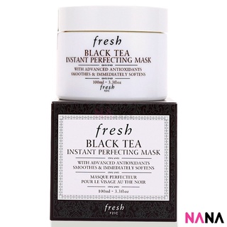 Fresh Black Tea Instant Perfecting Mask 3.3oz, 100ml มาส์กหน้าบำรุงผิวหน้าให้พร้อมตลอดเวลาสารสกัดจากชาดำ 100 มิลลิลิตร