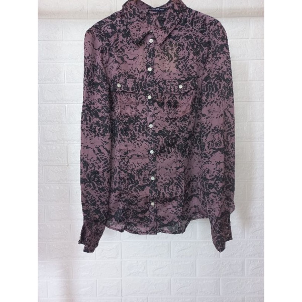 เสื้อเชิ้ตผู้หญิง KEMEJA พร้อม EXPORT REMAINS I18