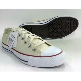 เก็บเงินปลายทาง  CONVERSE ALL STAR รุ่นคลาสสิค 111B100 ครีม