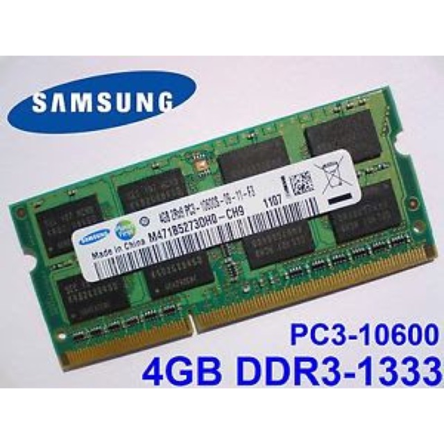 Ram Notebook ddr3-1333 4GB